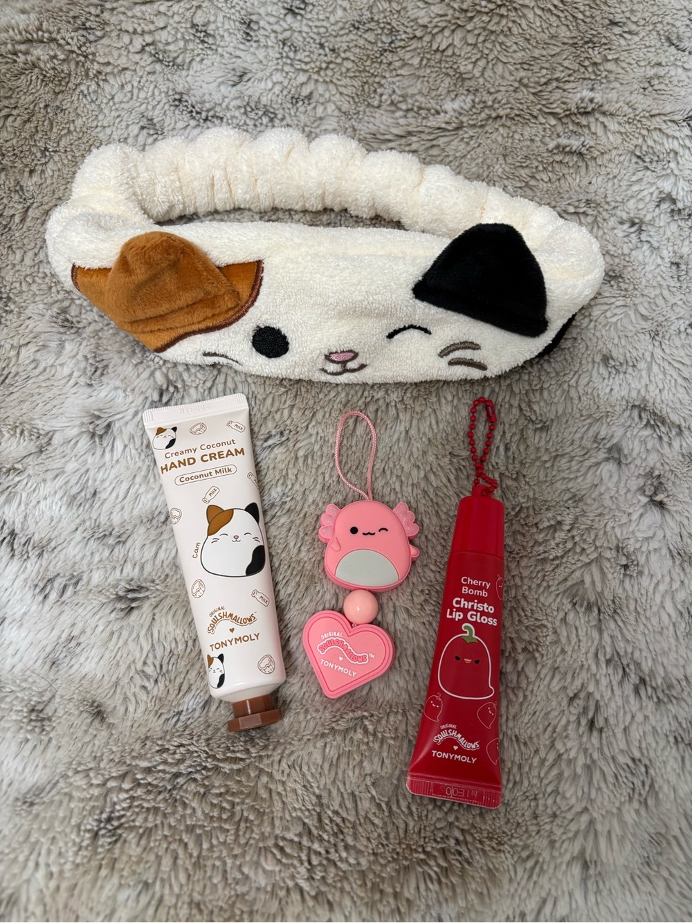 Squishmallows x tonymoly bundle